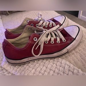 Converse Chuck Taylor All Star Low Top In Maroon